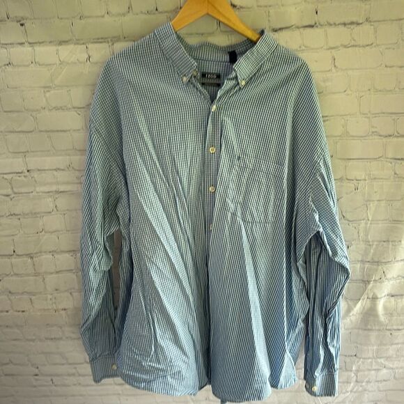 TALL | IZOD Button Down Shirt Men’s Size 3XLT - Picture 1 of 6